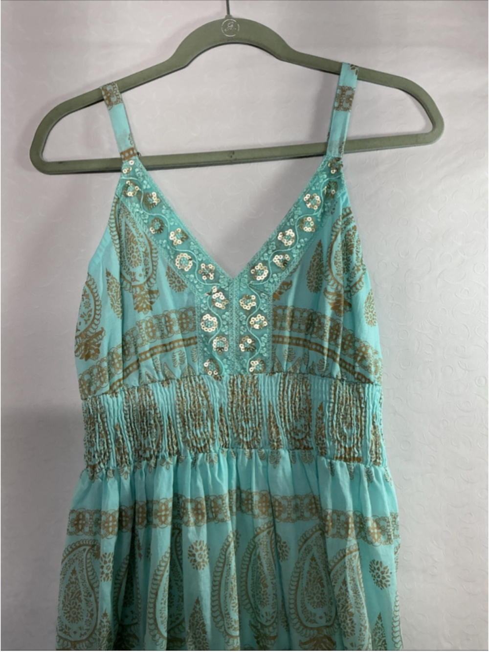 Me 2 Magic 100% Cotton Maxi Dress Size L In New Condition With Out Tags - Picture 3 of 8